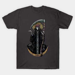 Santa muerte / Lady Death por sirako T-Shirt